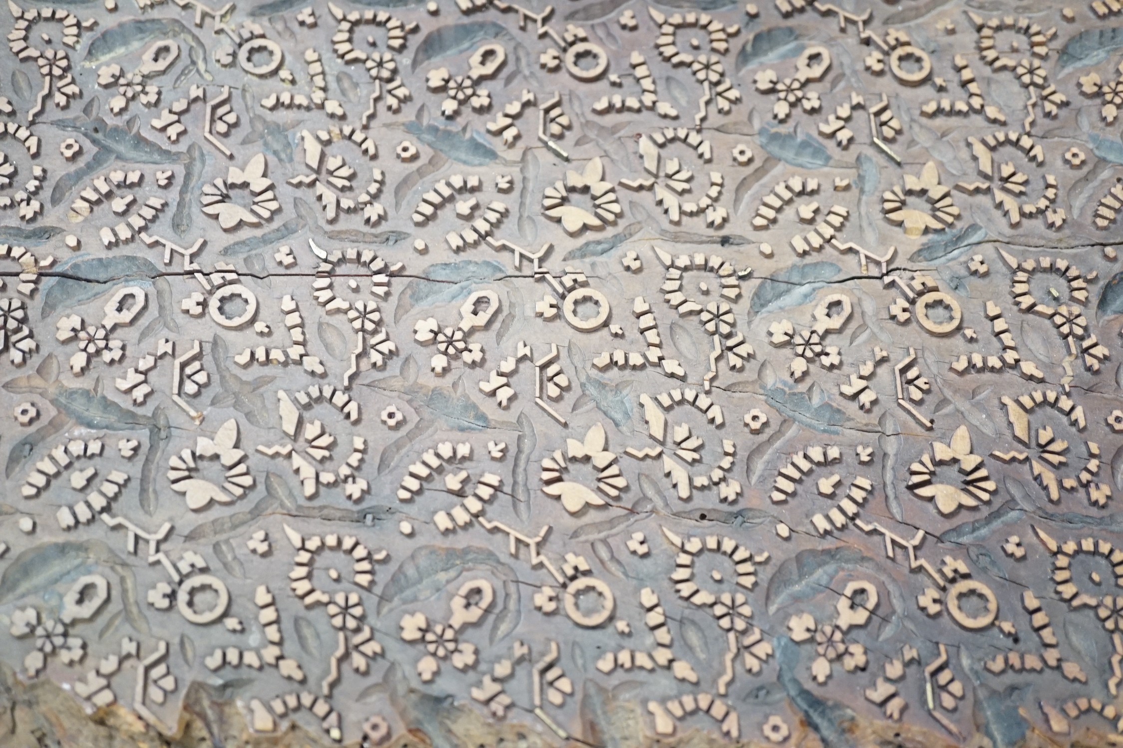 A 19th century modern printing block. 20 x 31cm